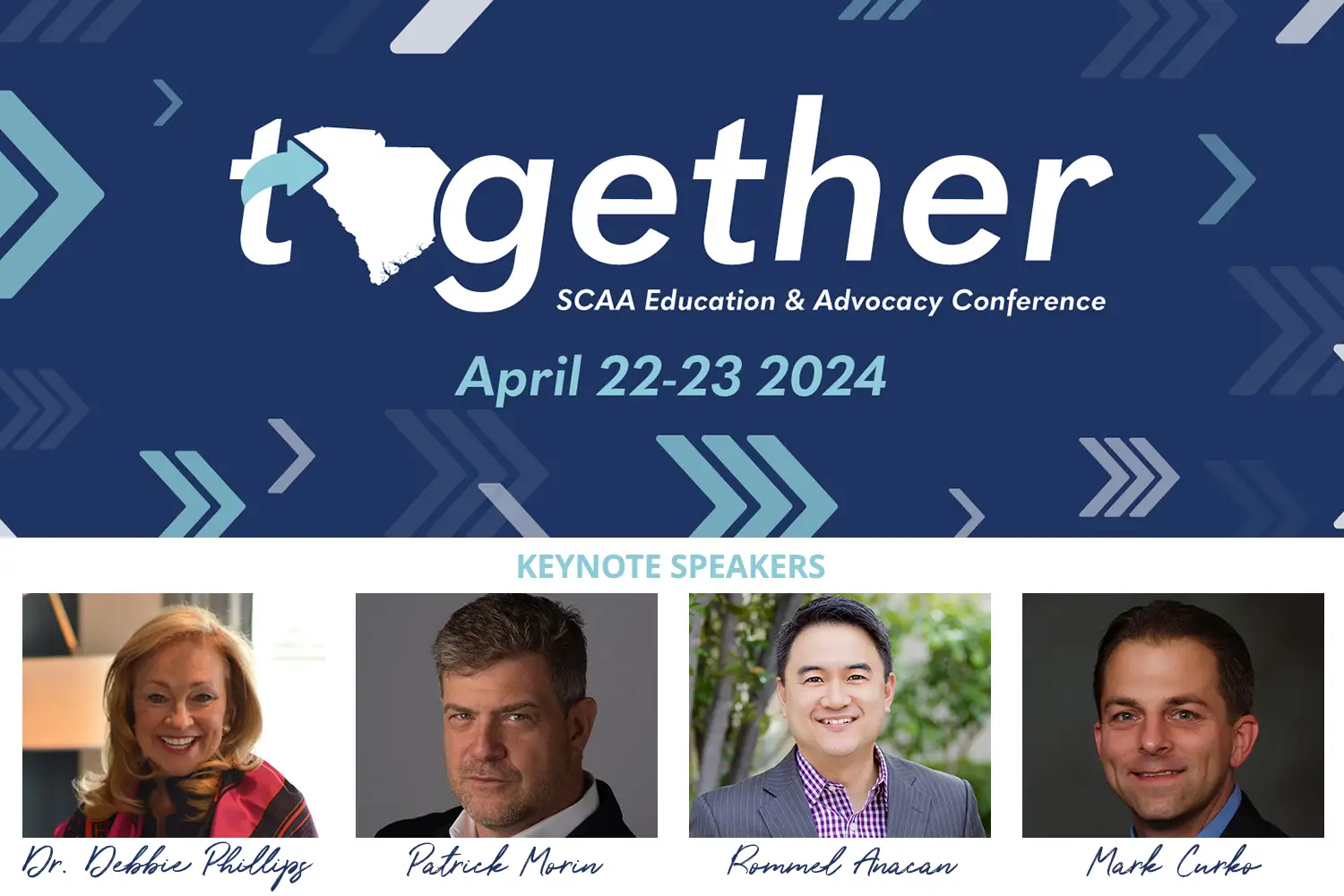 2024 SCAA Education and Advocacy Conference | Keynote Speakers