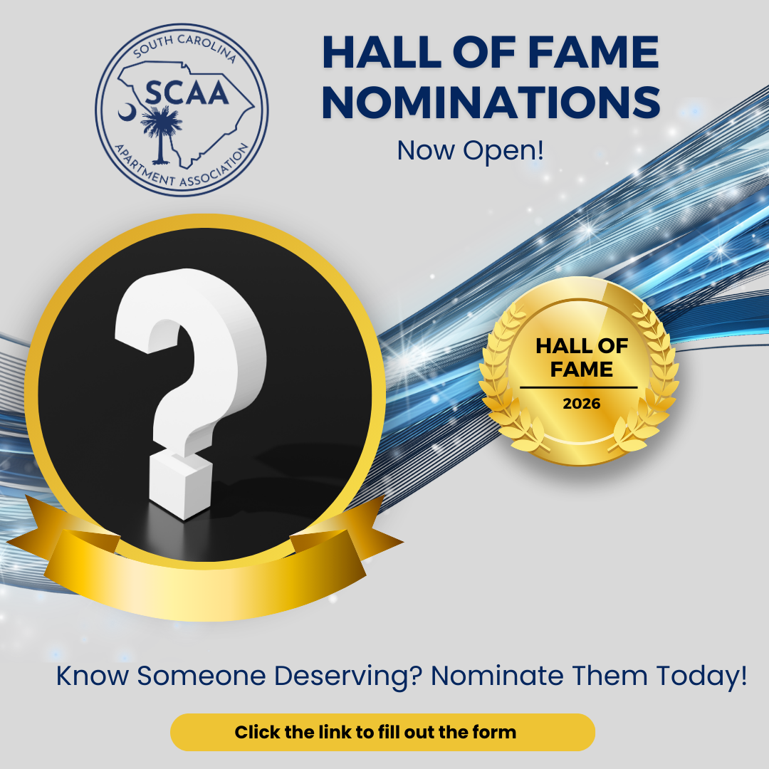 South Carolina Apartment Association | Hall of Fame Nominations